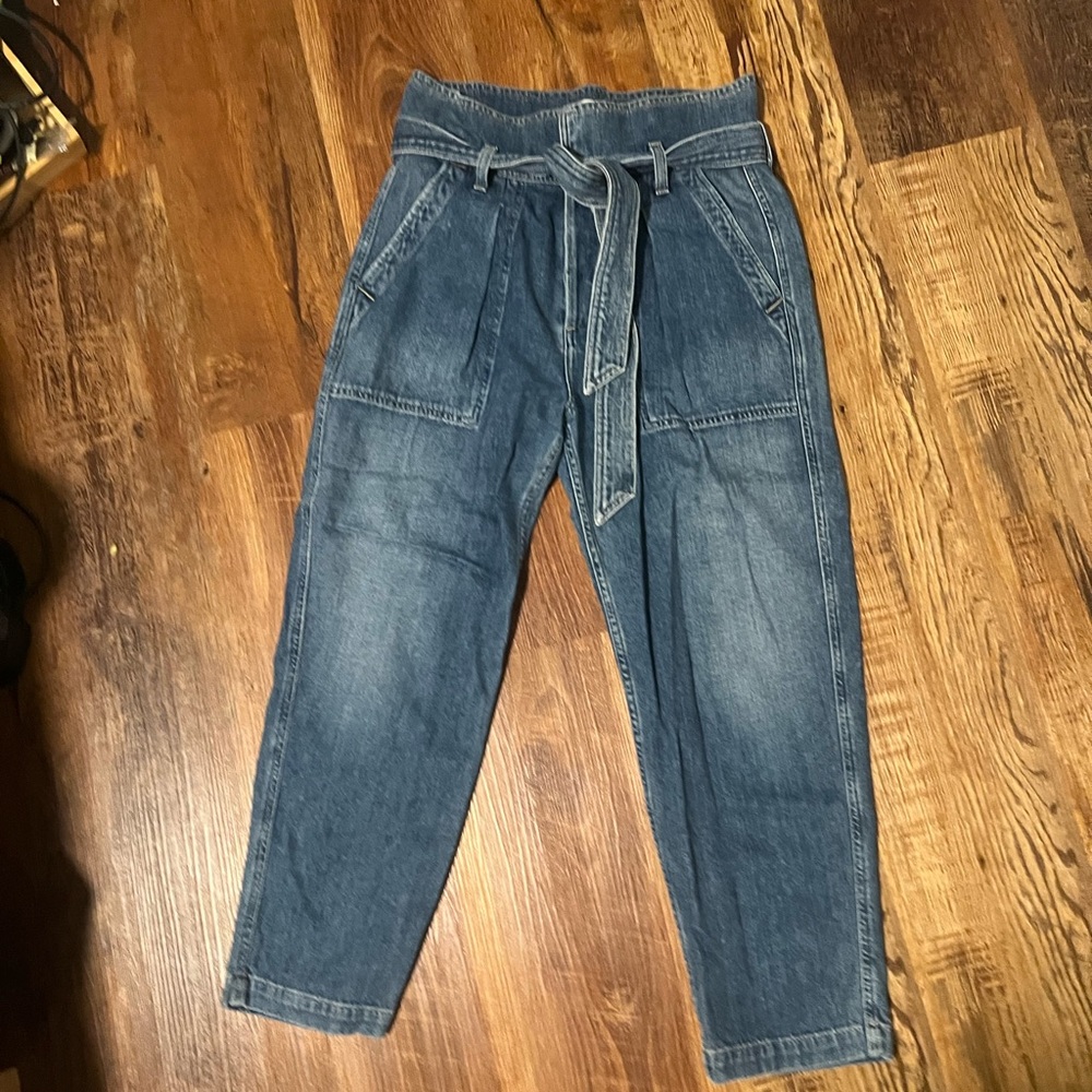 Citizens Of Humanity Blue Ankle Jeans
